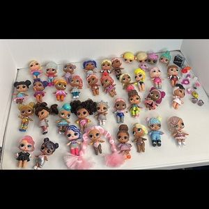 Lot 2088 ❤️ LOL Surprise dolls and accessories 48 total in lot